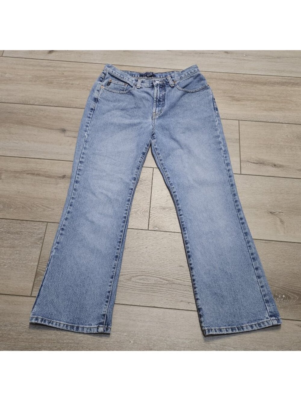 VTG 90s The Limited Denim Bootcut Jeans Size 8 Short Light Wash 100% Cotton